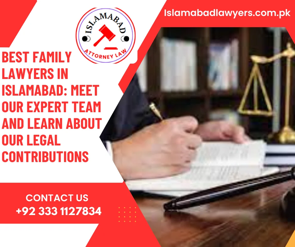 Islamabad family law firm publishing legal guides and resources to educate the community on family law