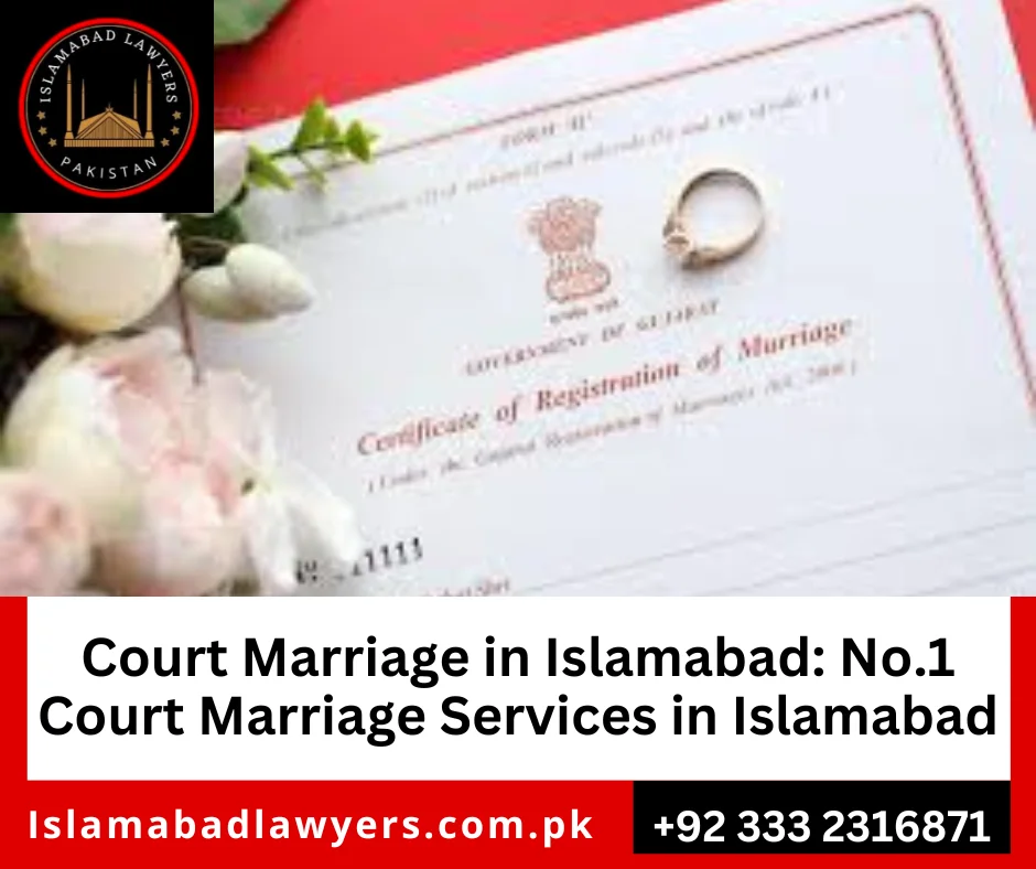 Court Marriage Requirements Pakistan