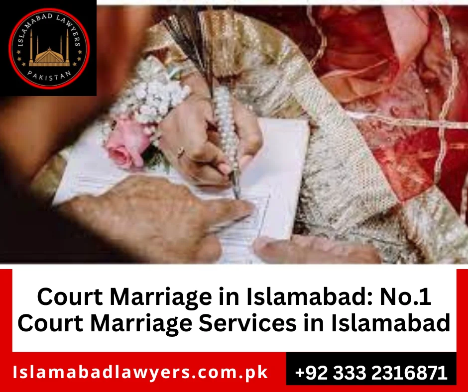 Legal Marriage Services Islamabad