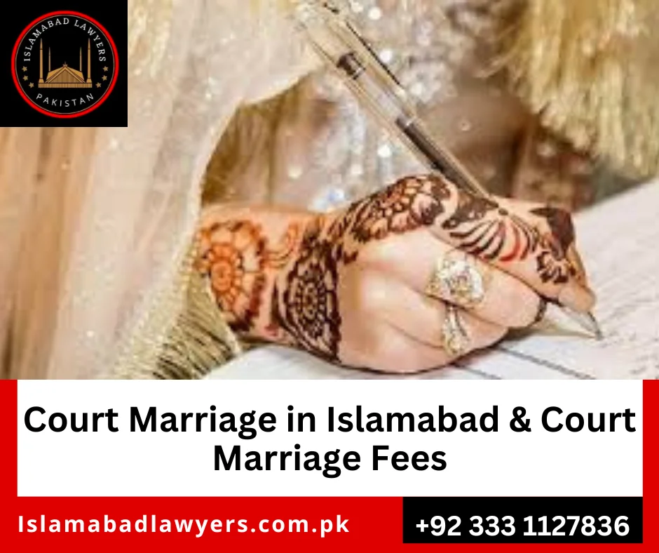 Court Marriage Services in Islamabad