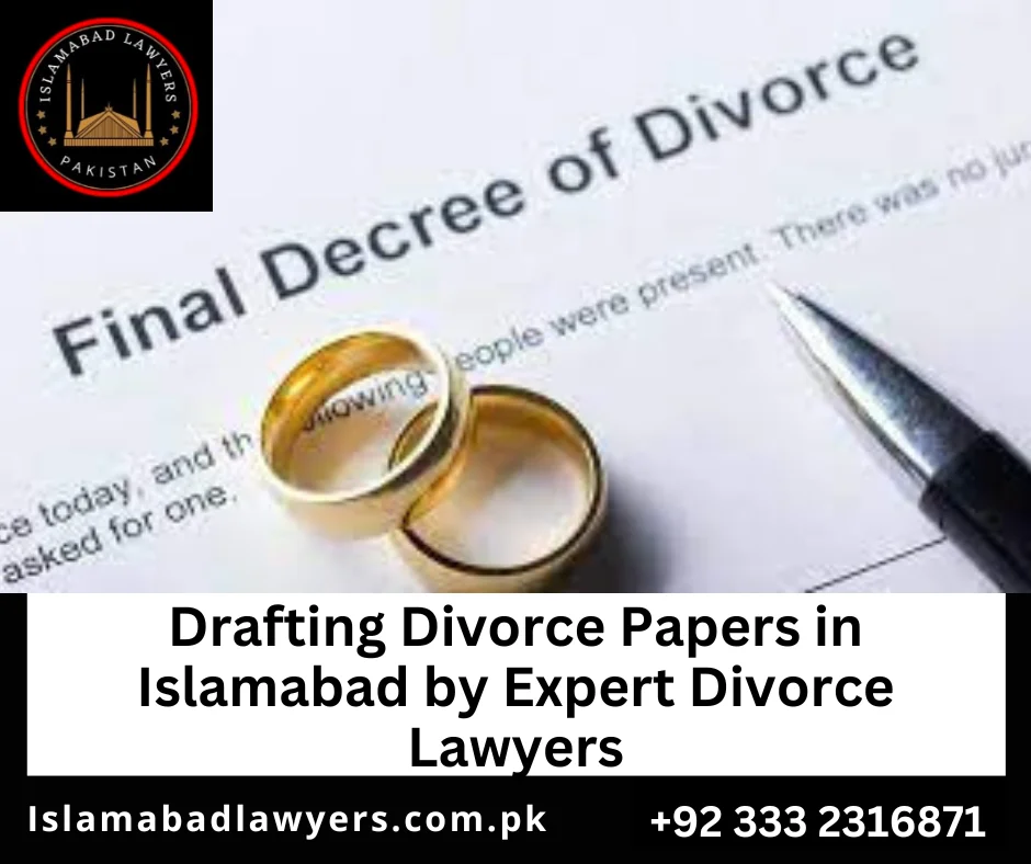 Divorce deed drafting in Islamabad