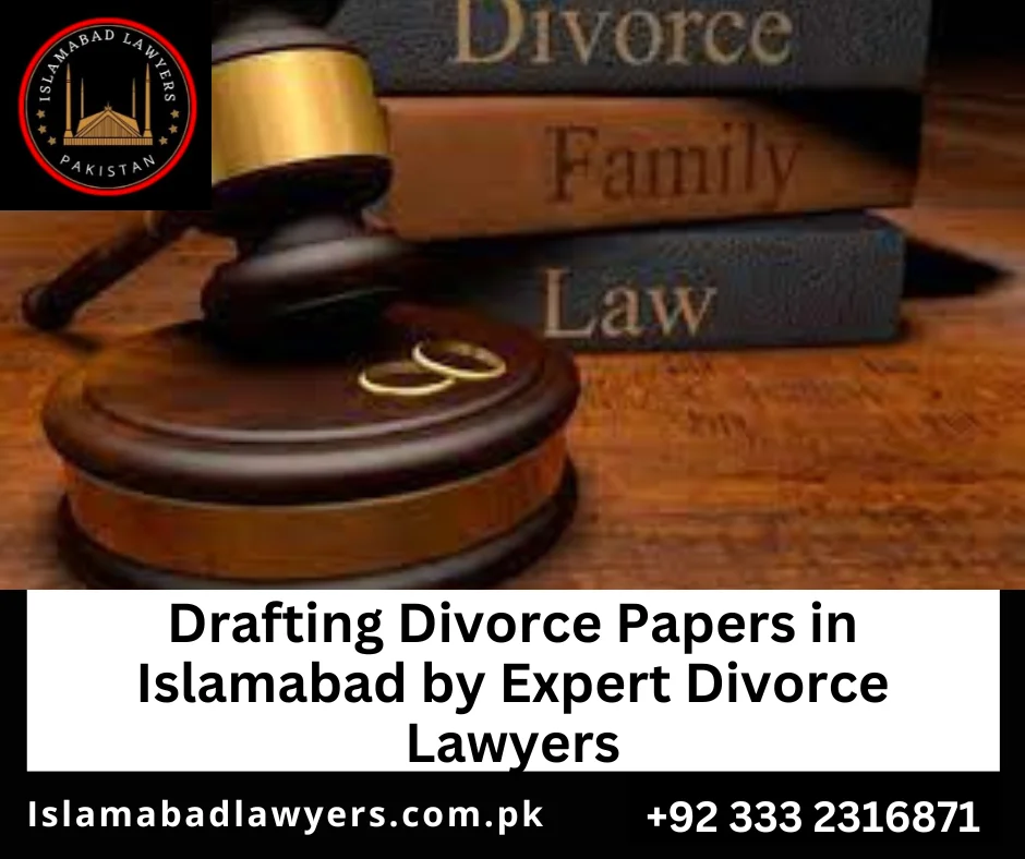 Drafting divorce papers in Pakistan